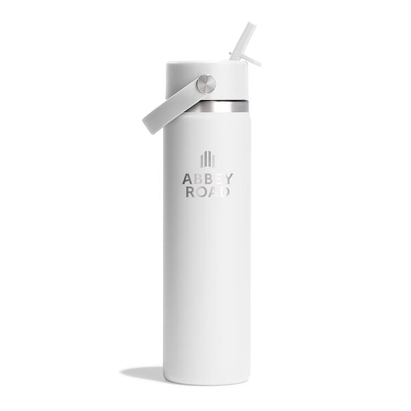 24 oz WM Flex Straw Bottle - Hydro Flask + Abbey Road