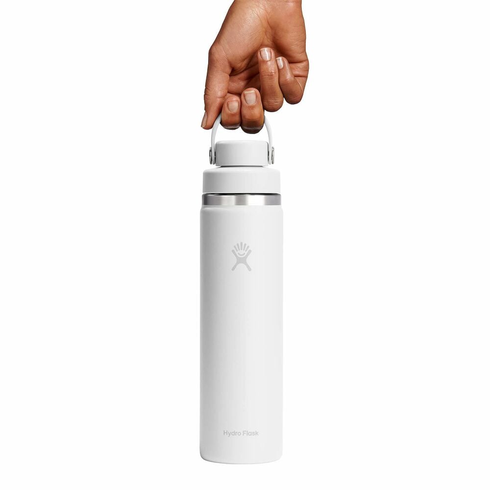 24 oz Wide Mouth with Flex Chug Cap - White